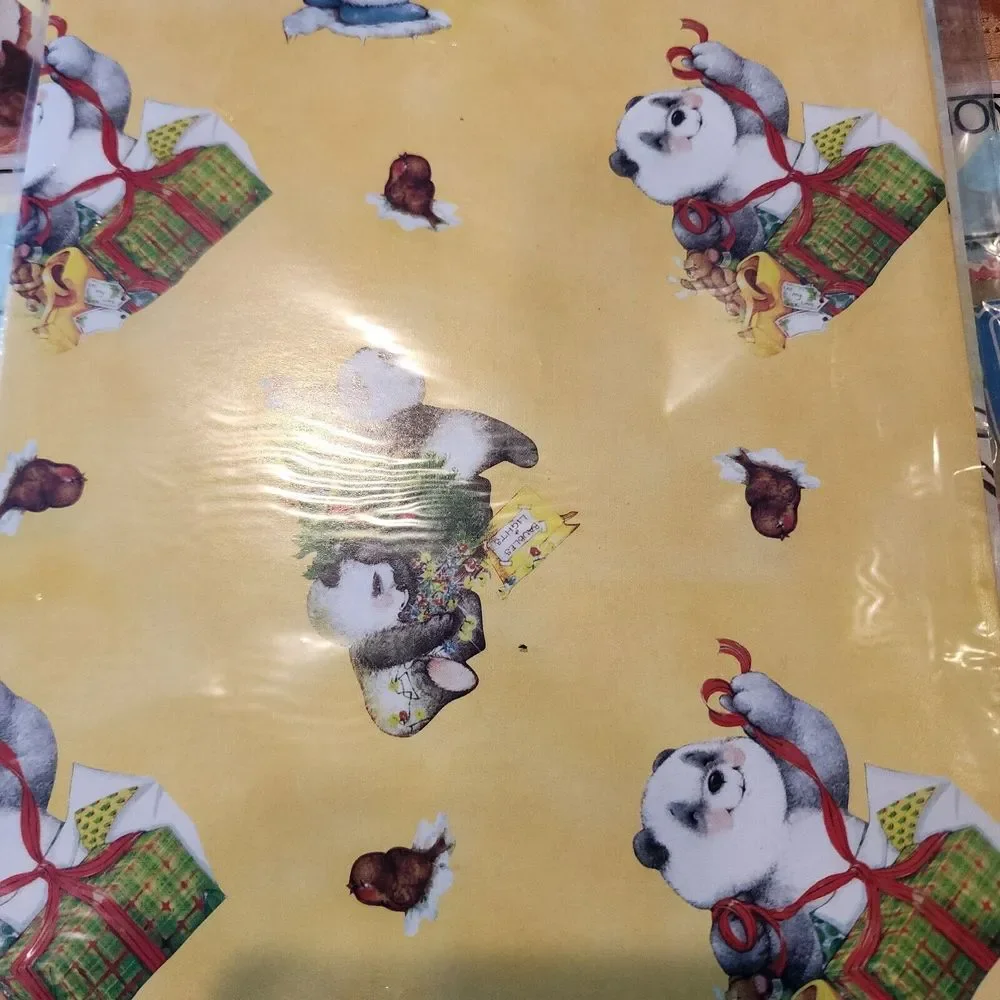 Vintage Mixed Lot 5 Gift‎ Wrapping Paper Pack Various Occasions New In Packaging